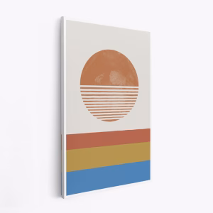 Stampe su tela - Retro Landscape