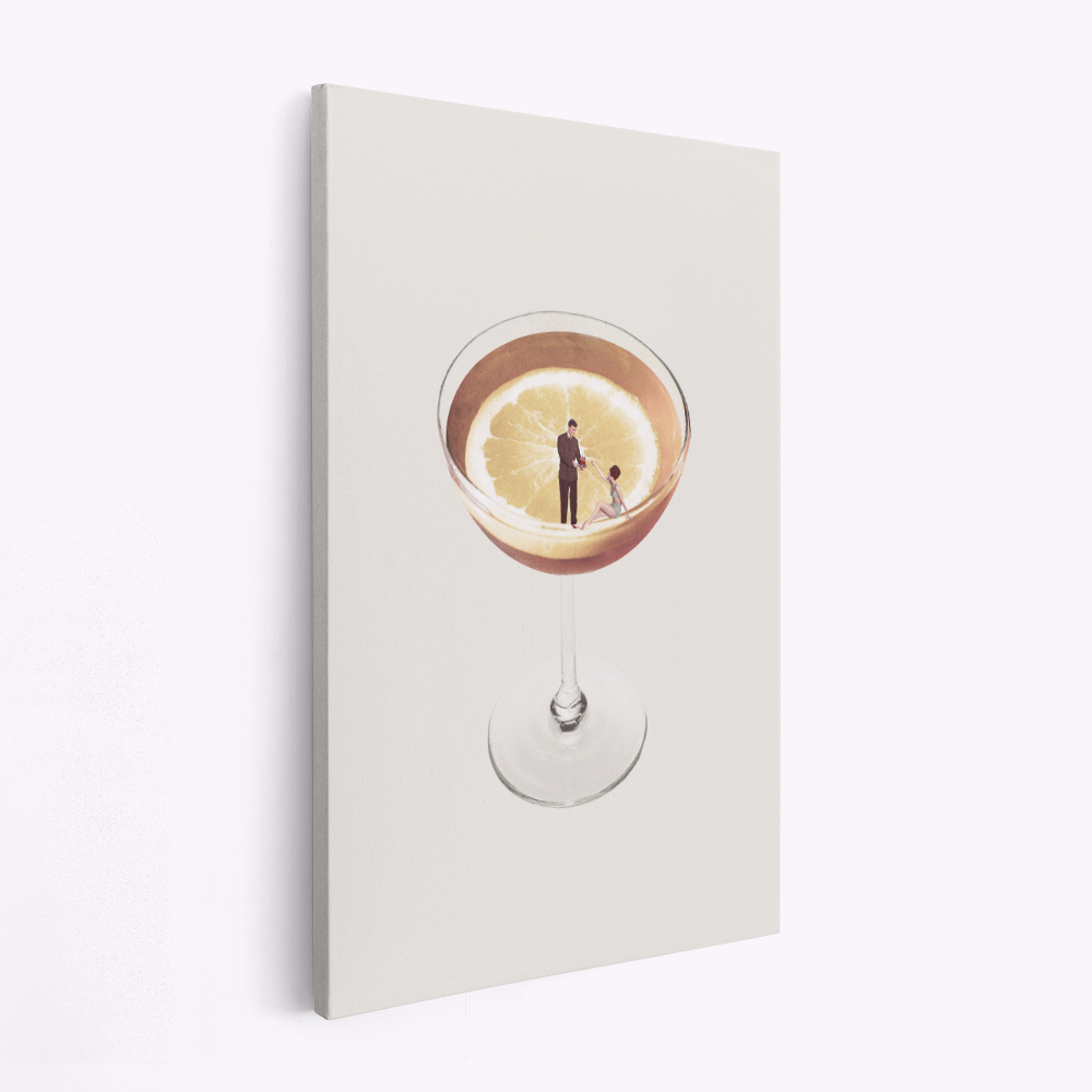 Stampe su tela - My drink needs a drink