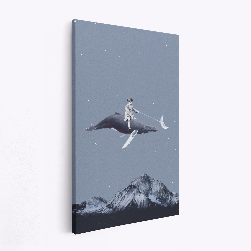 Stampe su tela - Aim for the moon