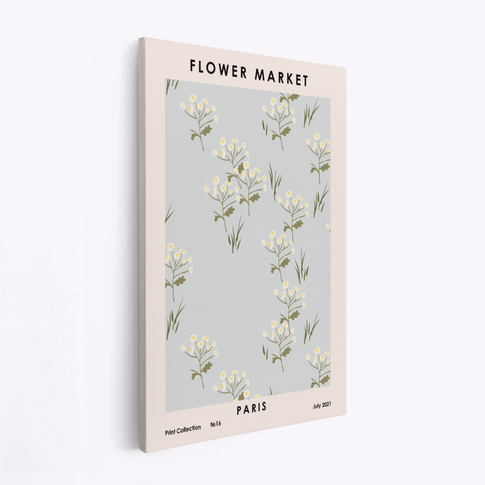 Stampe su tela - Flower Market Paris