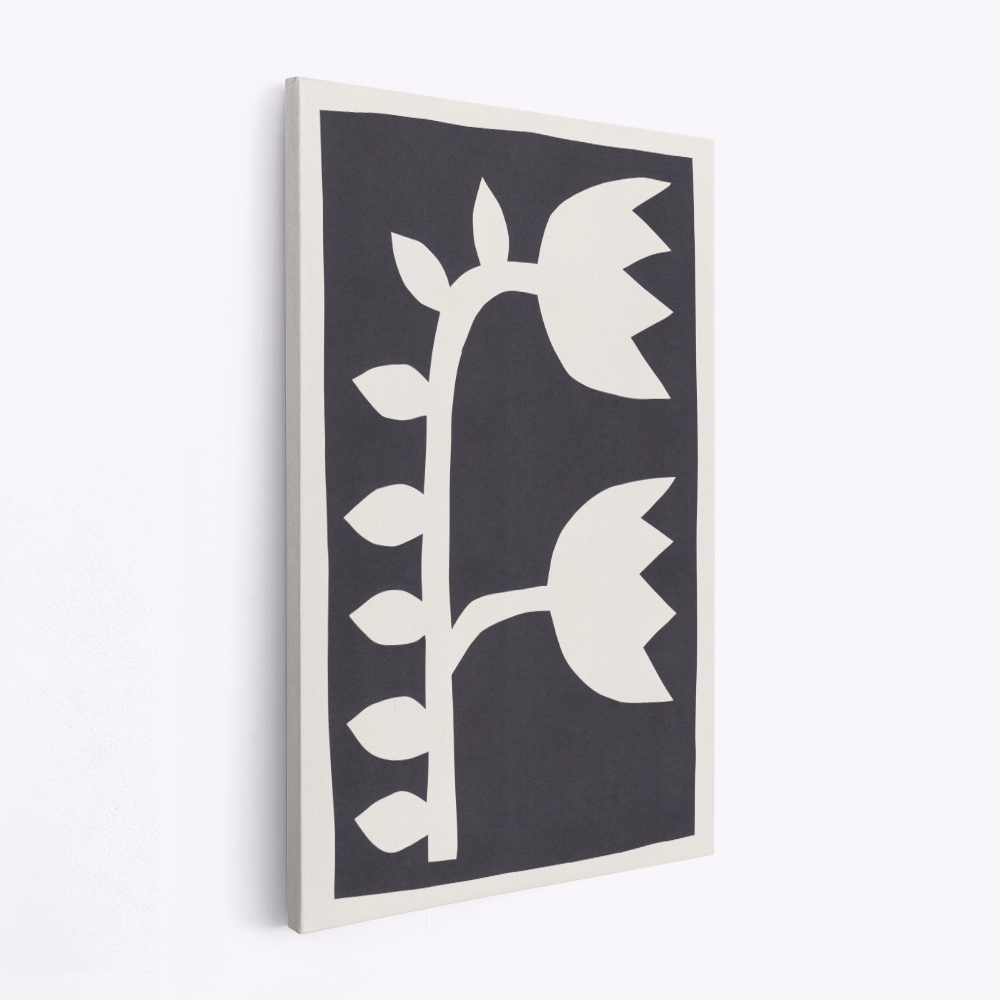 Stampe su tela - Black Tulips #2