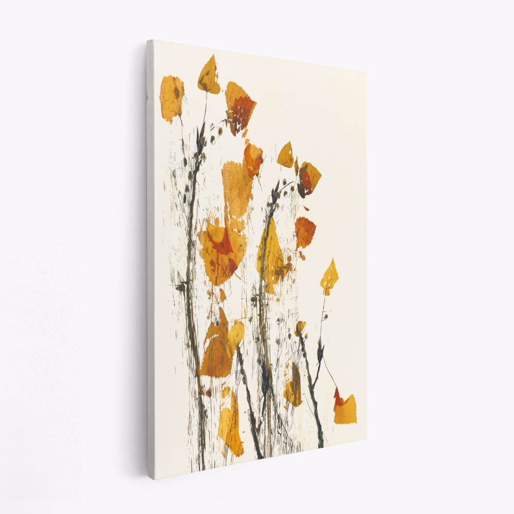 Stampe su tela - Leaves still life