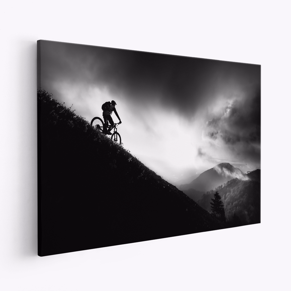 Stampe su tela - Sunrise ride