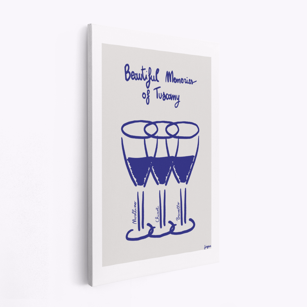 Stampe su tela - Il vino