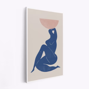 Stampe su tela - Vase and Woman