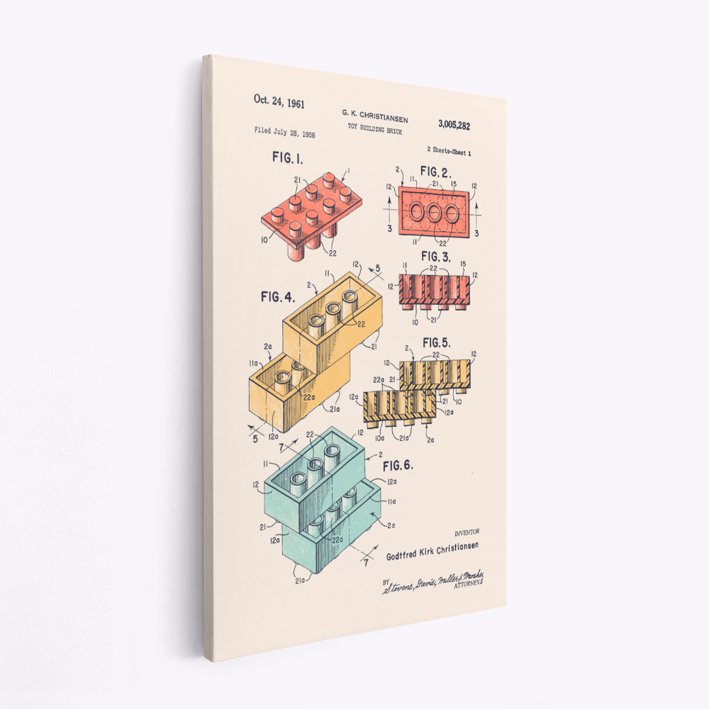 Stampe su tela - Lego Colors