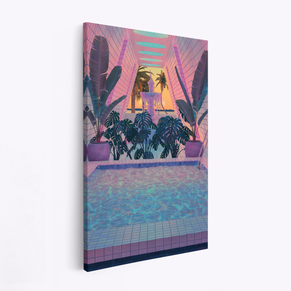 Stampe su tela - Tropical Reflection