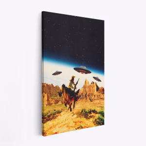 Stampe su tela - UFO Space Chase