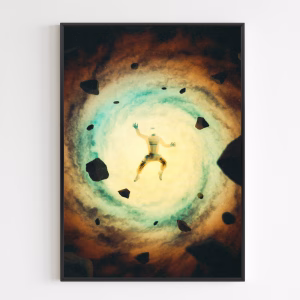 Poster - Falling Behind