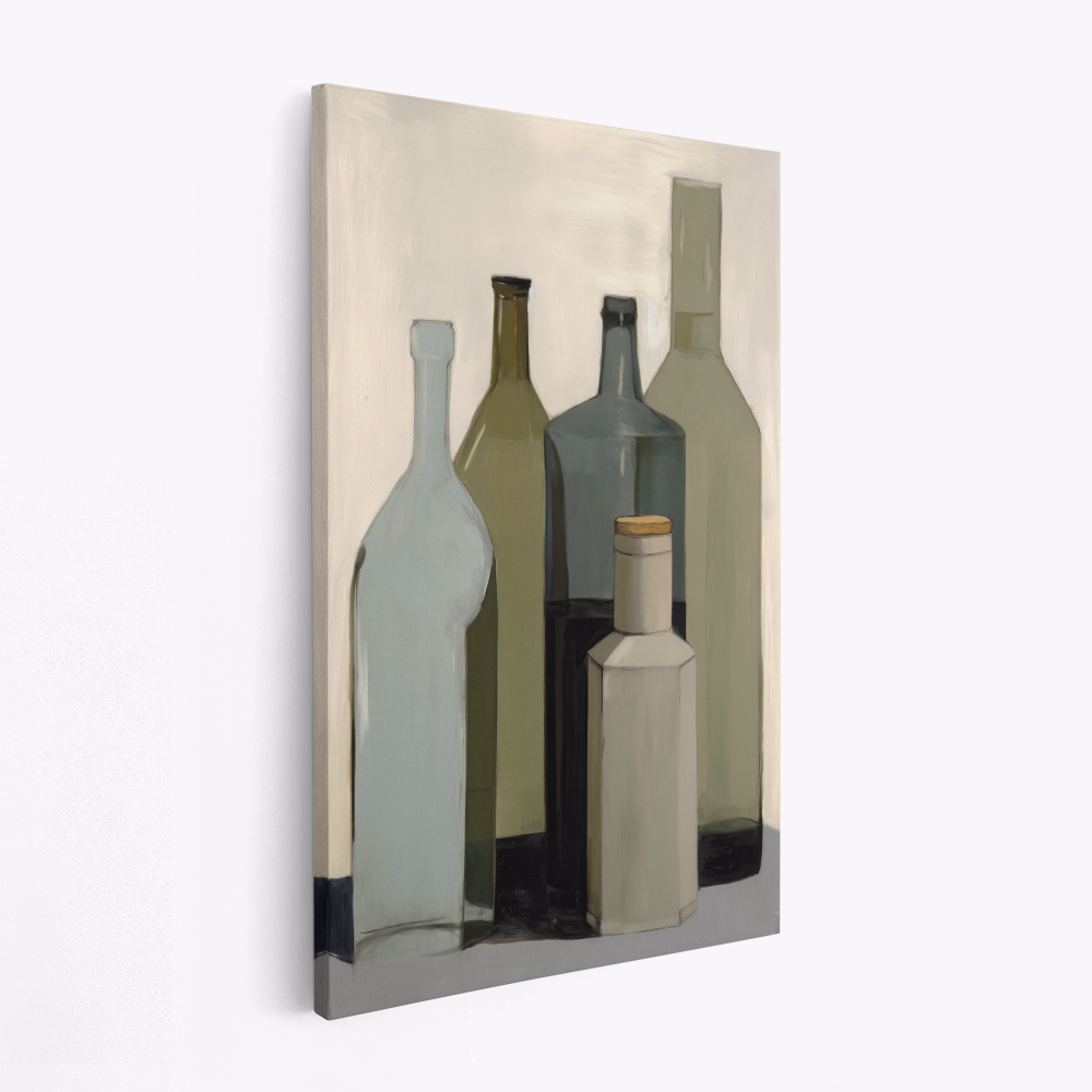 Stampe su tela - Big Green Bottles