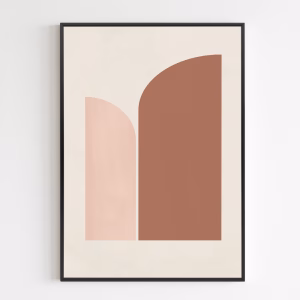 Poster - Retro Geometric