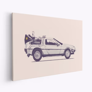 Stampe su tela - Delorean