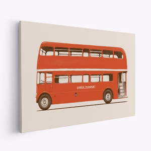Stampe su tela - Red English Bus