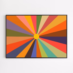 Poster - Sun Print