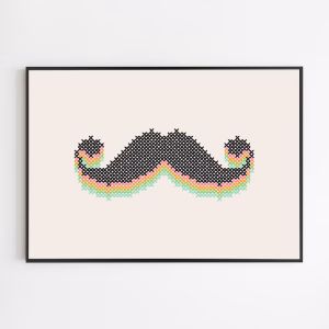 Poster - Mustitch Print