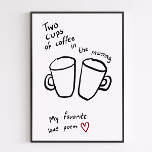 Poster - Two Cups