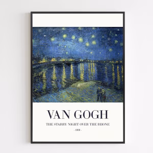 Poster - The Starry Night Over The Rhone