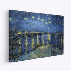 Stampe su tela - The Starry Night Over The Rhone