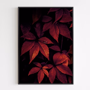 Poster - Dark Leaves 7X