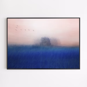 Poster - The Tree on the Blue