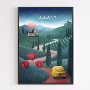Poster - Tuscanytext