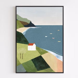 Poster - House on the Cliff