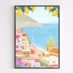 Poster - Positano, Italy