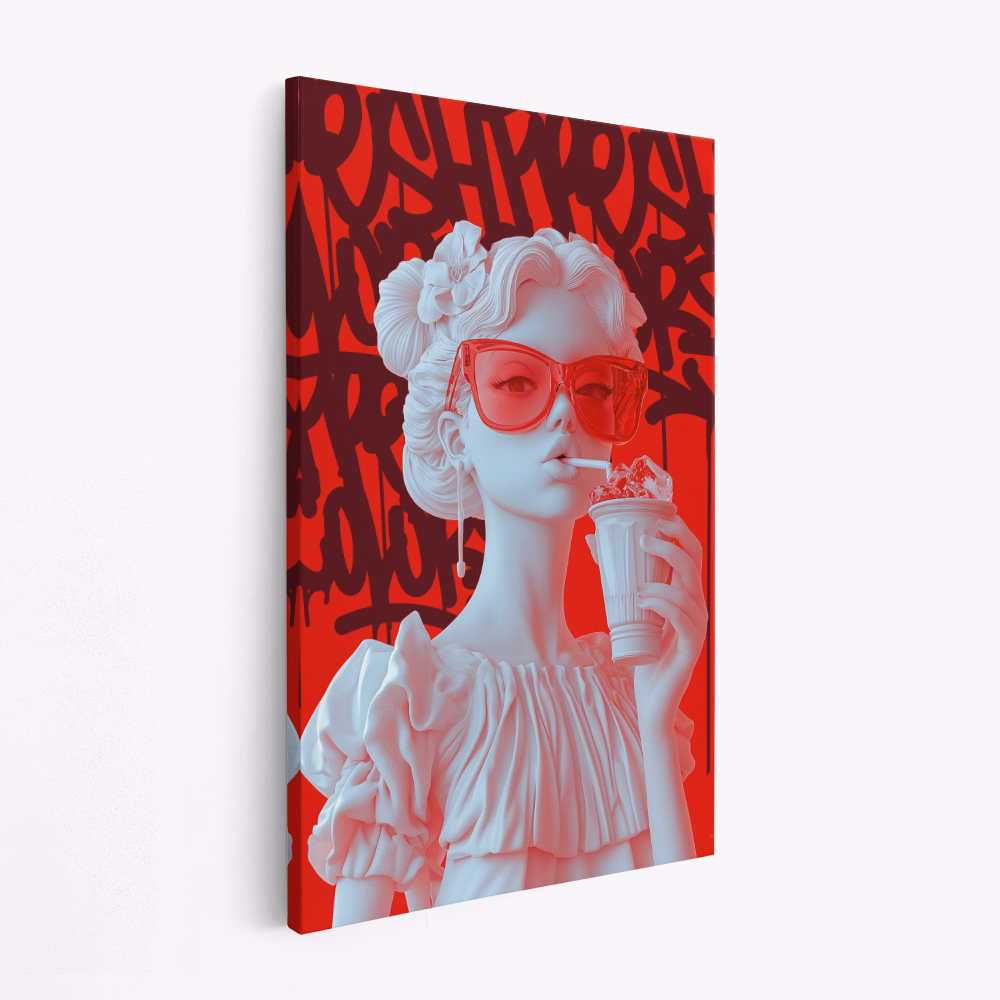 Stampe su tela - Cherry Sips