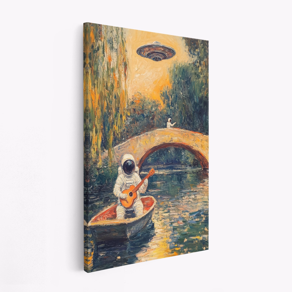 Stampe su tela - Ballad to the river