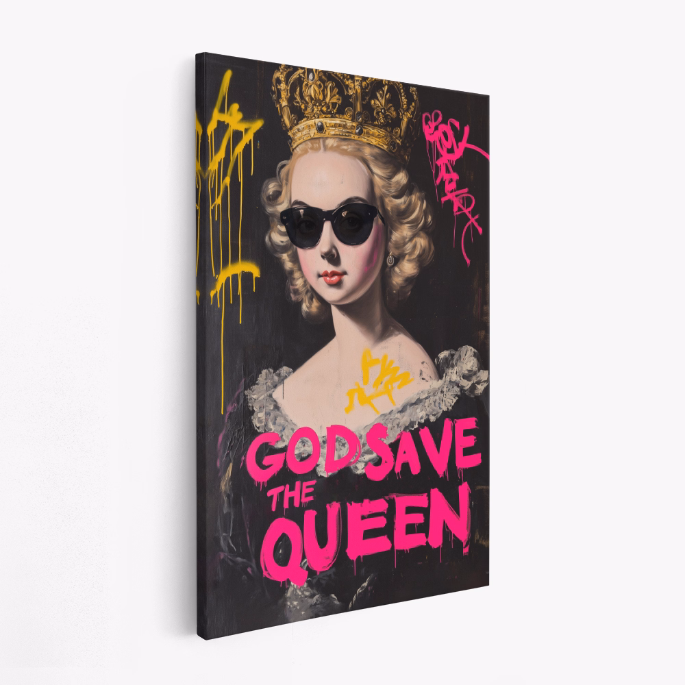 Stampe su tela - God Save the Queen