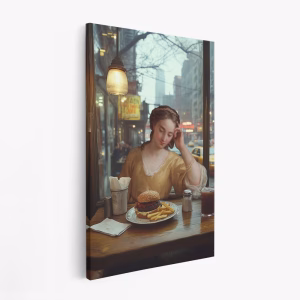 Stampe su tela - Diner disappointment