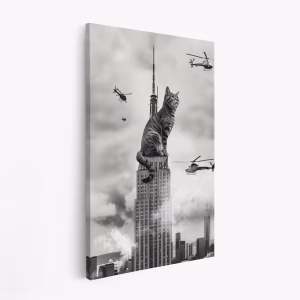 Stampe su tela - Cat on top