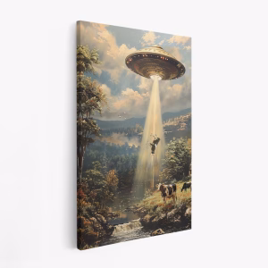 Stampe su tela - Alien Cowspiracy