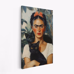 Stampe su tela - Frida and cats