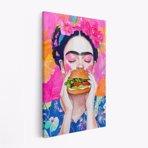 Stampe su tela - Frida Eating