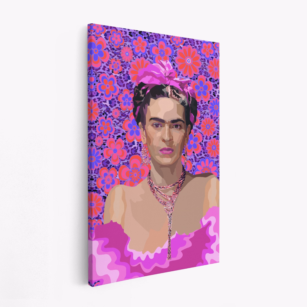 Stampe su tela - Frida in Purple