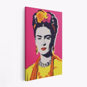 Stampe su tela - Vibrant Iconic Portrait