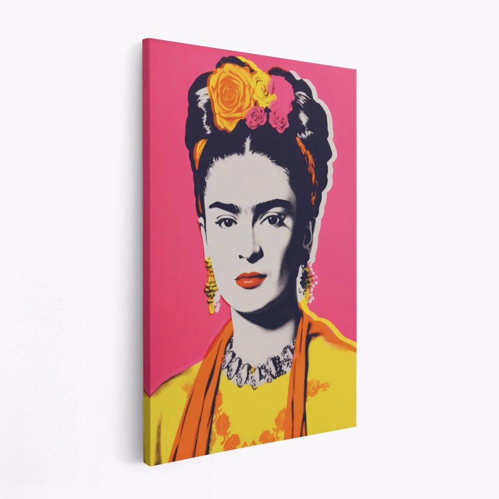 Stampe su tela - Vibrant Iconic Portrait