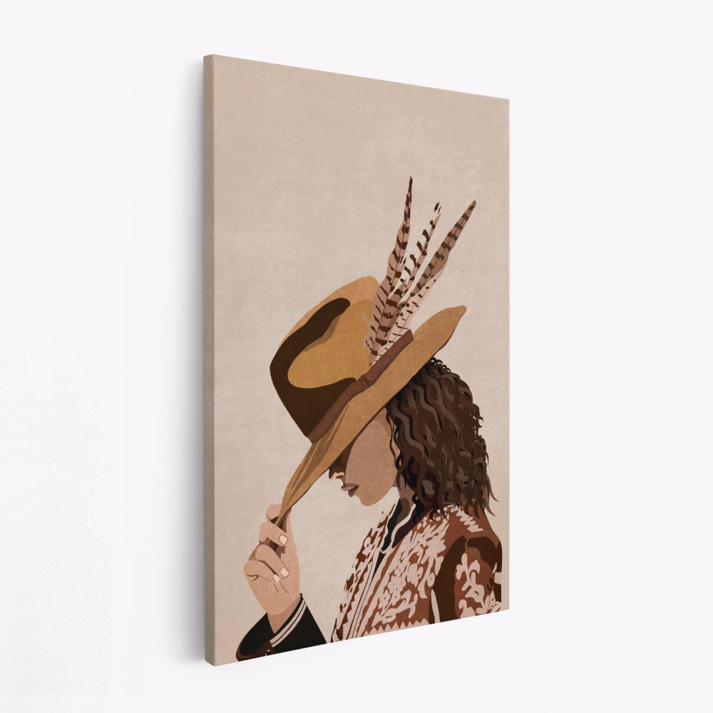 Stampe su tela - Feathered Elegance