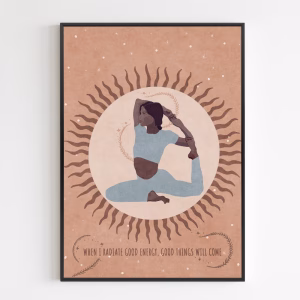Poster - Energized Tranquility