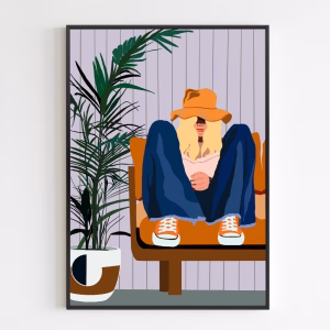 Poster - Retro Lounge Vibes